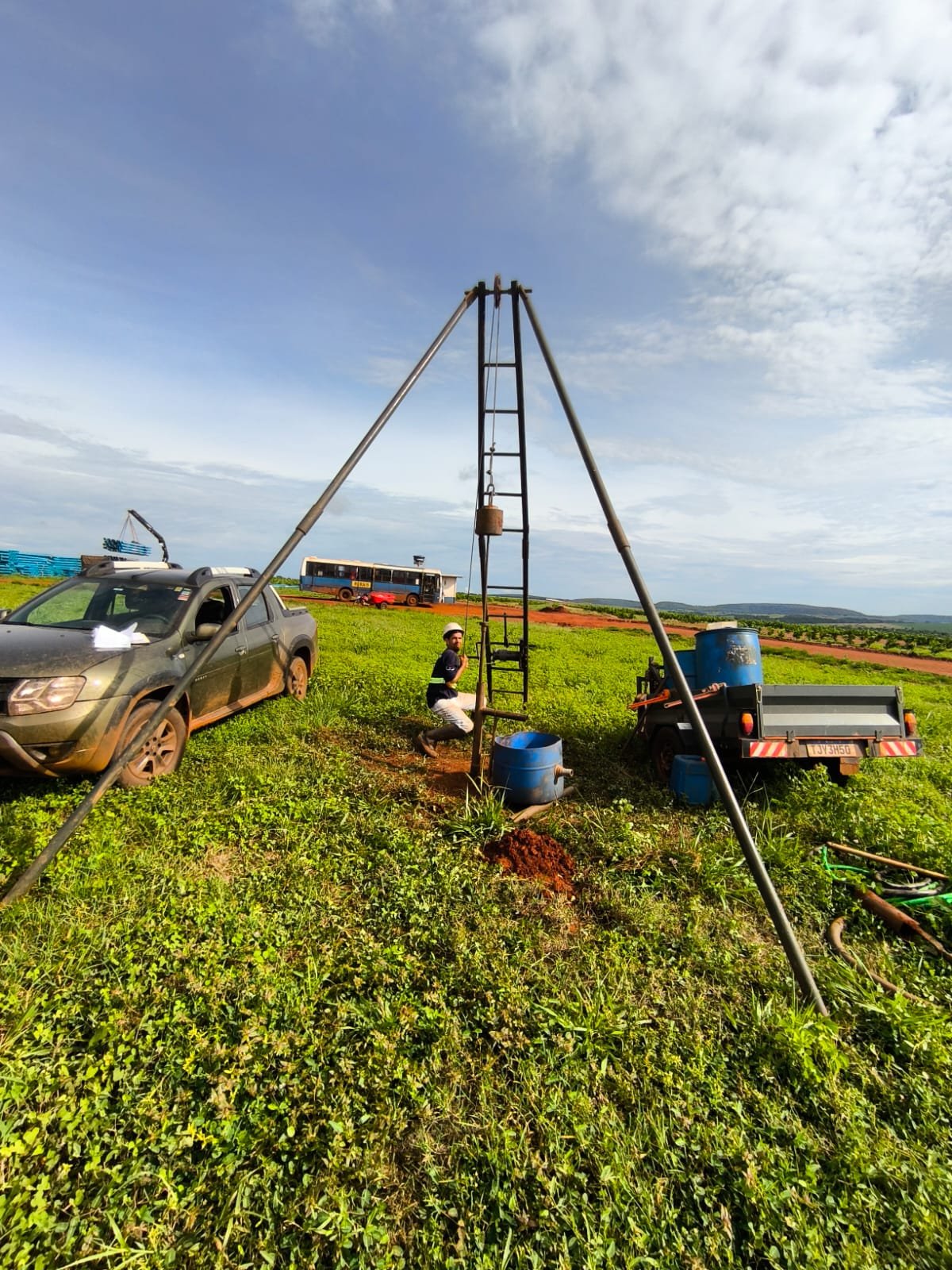 Relatório técnico de Sondagem SPT